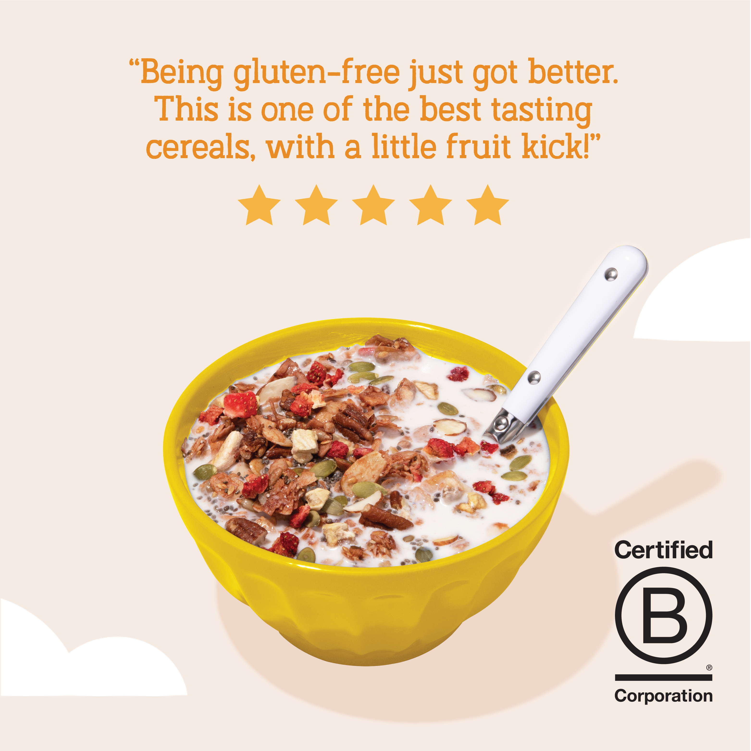 Rise & Shine Strawberry Banana Grain-Free Granola, 8oz
