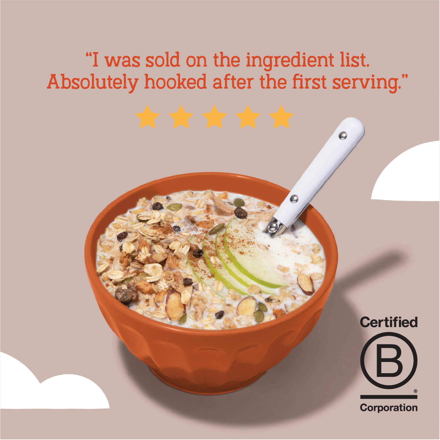 Classic Bircher Apple Cinnamon Muesli, 12oz