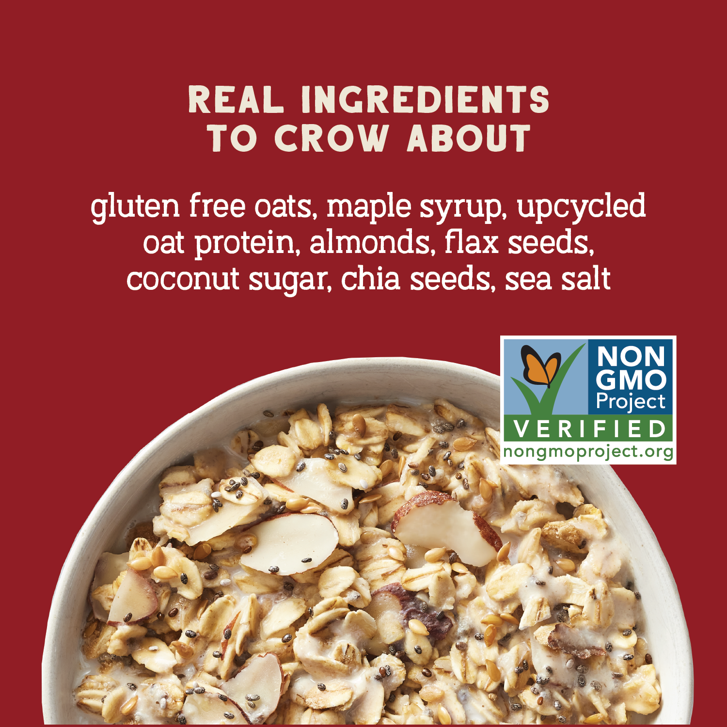 Maple Almond Protein Oats, 16oz