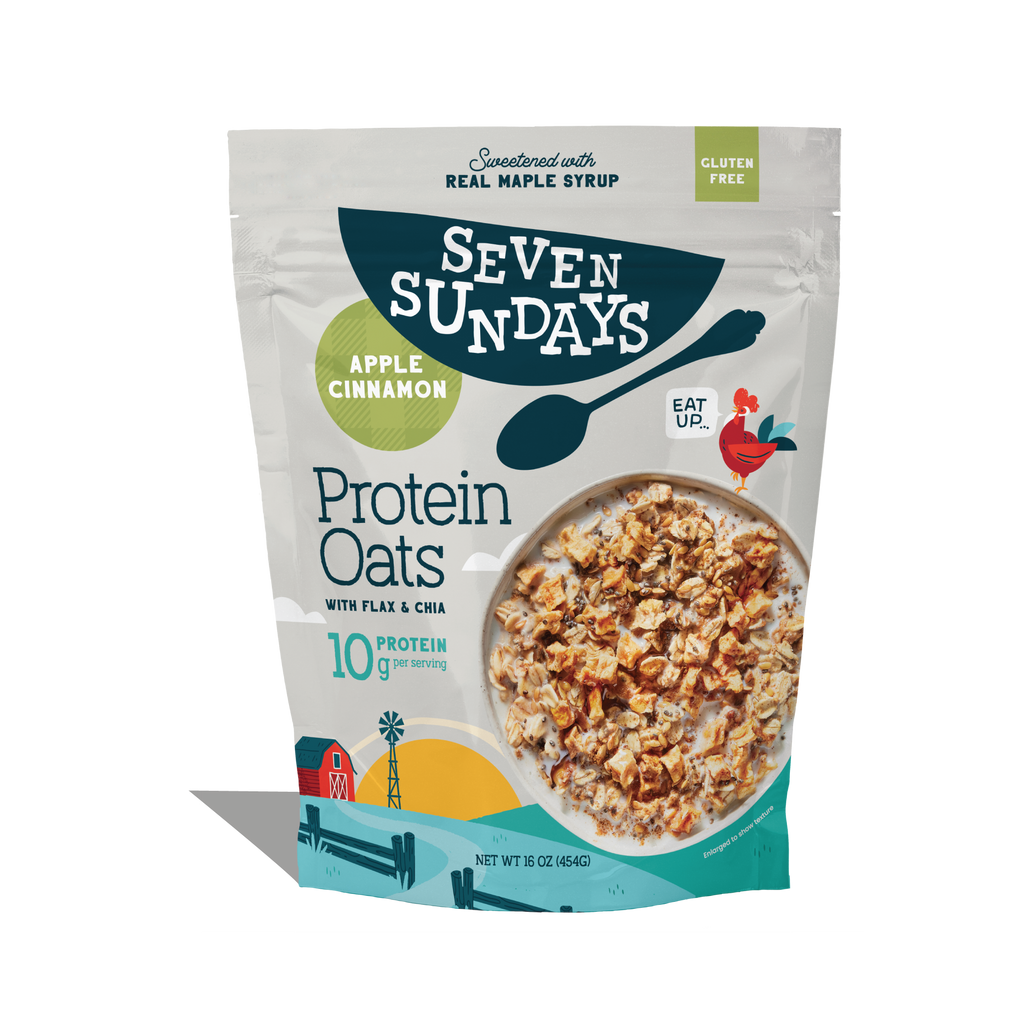 Apple Cinnamon Protein Oats, 16oz