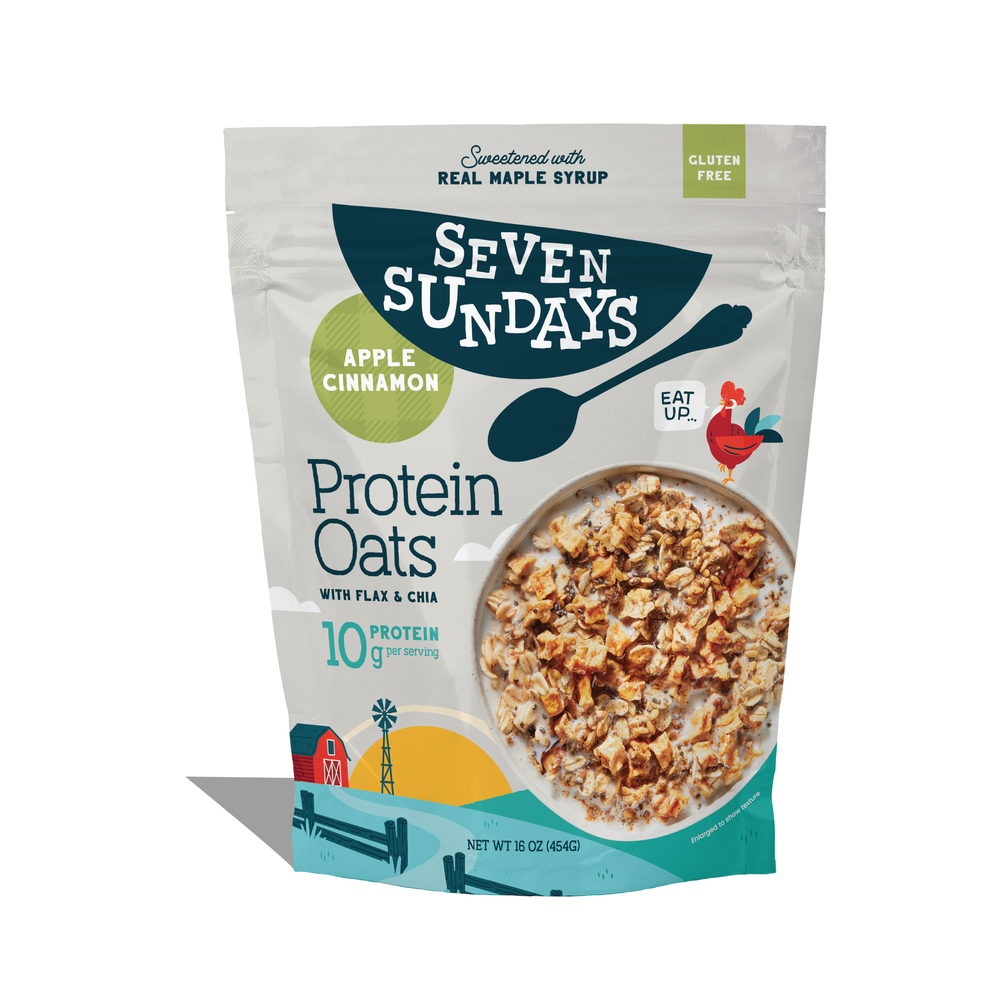 Apple Cinnamon Protein Oats, 16oz