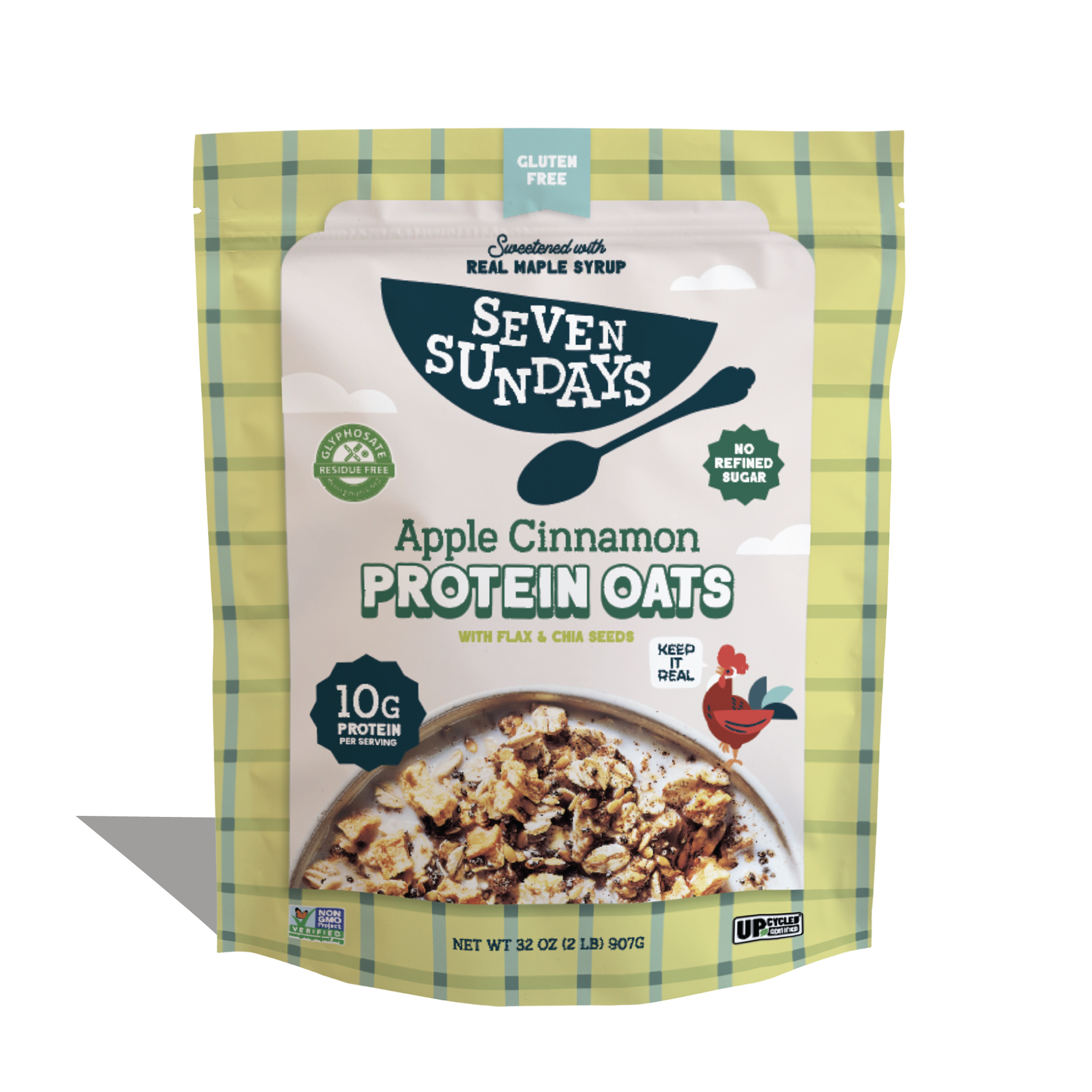 Apple Cinnamon Protein Oats, 32oz