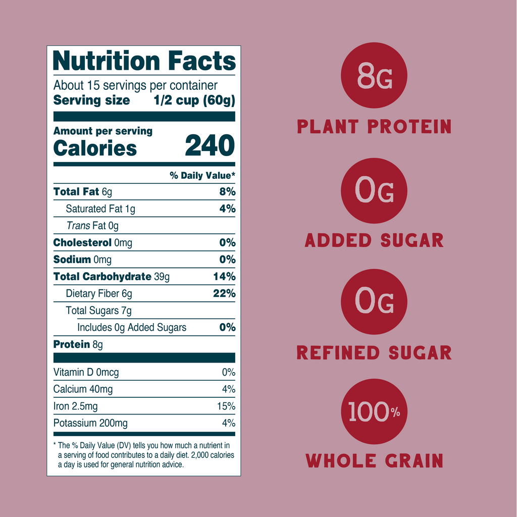 Organic Farmer's Market Almond Date Muesli Eco-Pack, 32oz