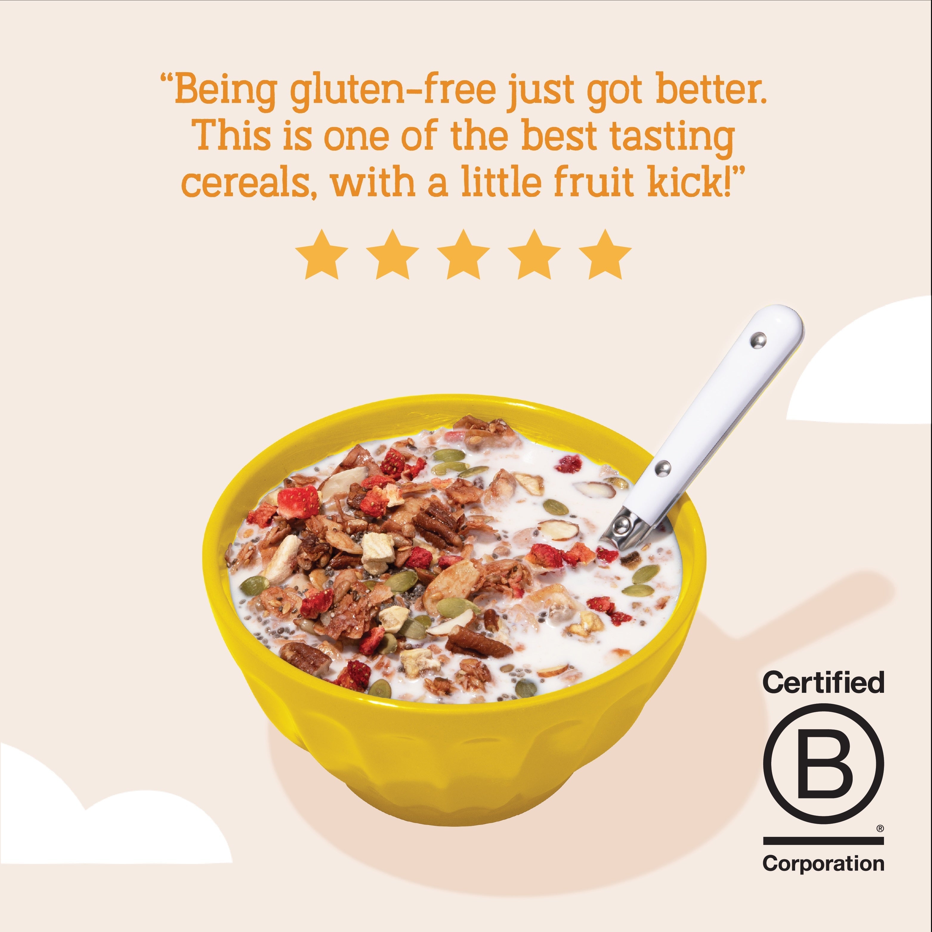 Rise & Shine Strawberry Banana Grain-Free Granola, 20oz