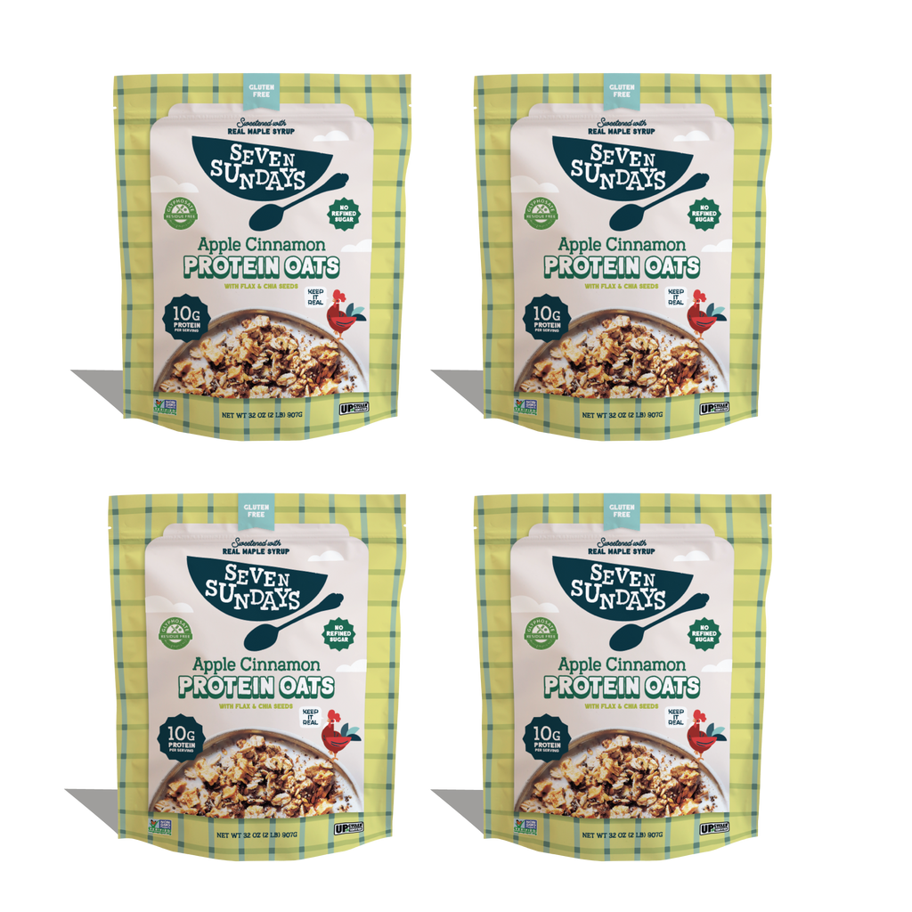 Apple Cinnamon Protein Oats, 32oz