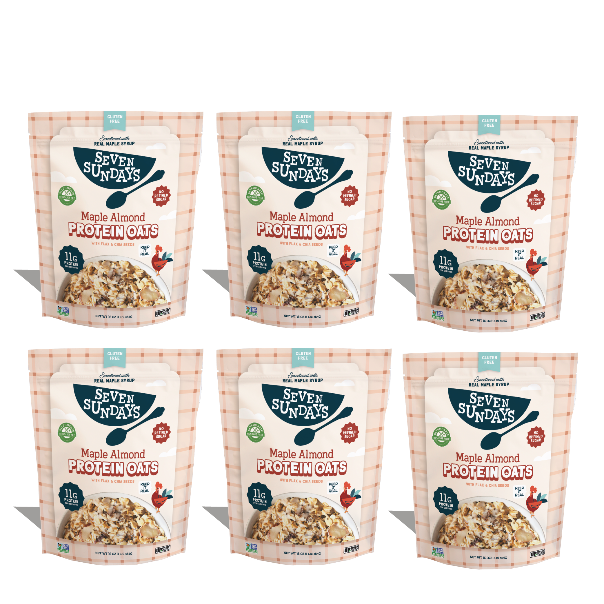 Maple Almond Protein Oats, 16oz