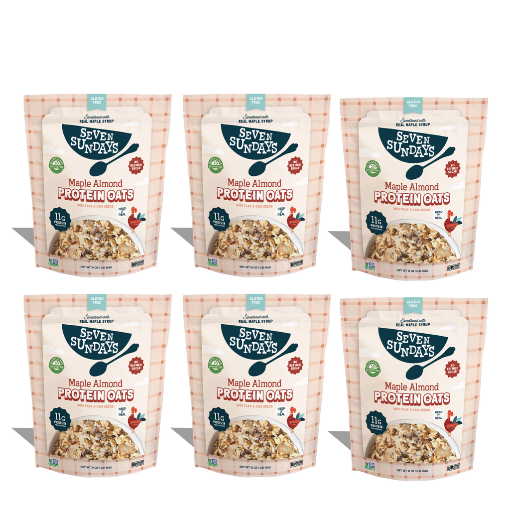 Maple Almond Protein Oats, 16oz