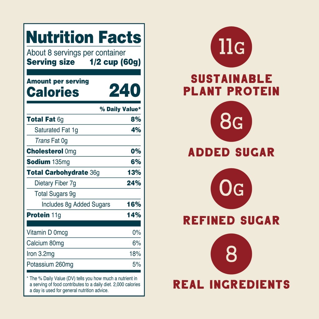 Maple Almond Protein Oats, 16oz