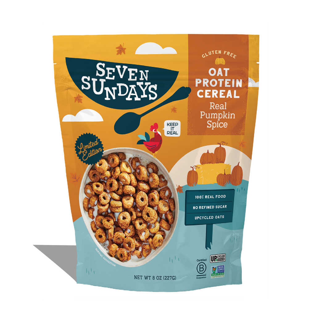 Real Pumpkin Spice Oat Protein Cereal