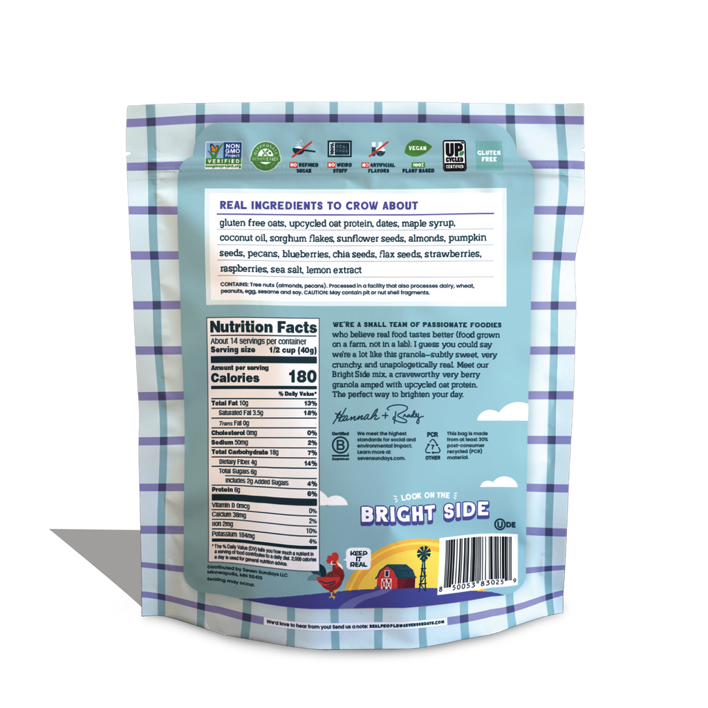 Bright Side Gluten-Free Granola 20 oz