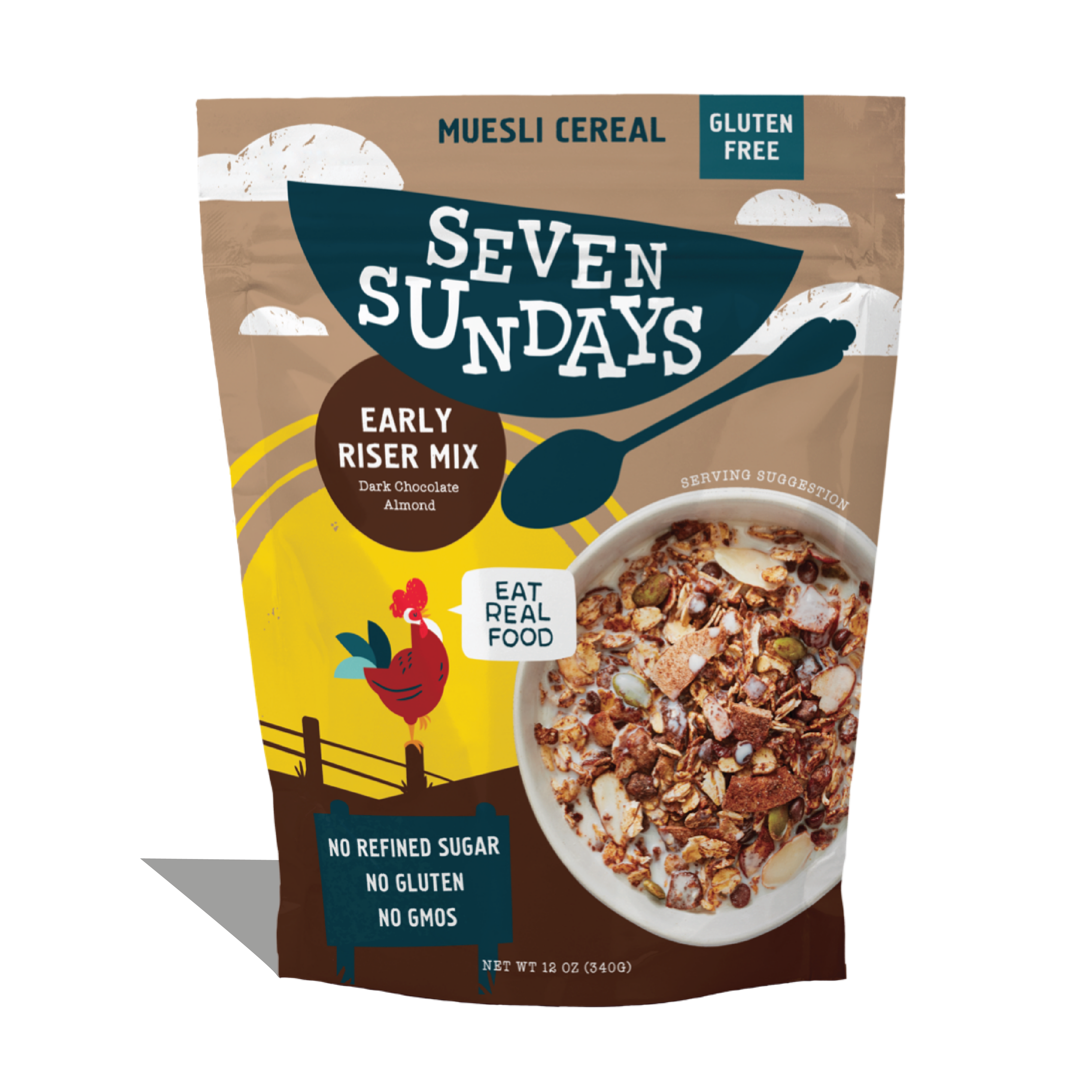 Early Riser Dark Chocolate Muesli, 12oz