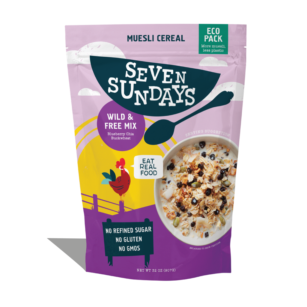 Wild & Free Blueberry Chia Muesli Eco-Pack, 32oz