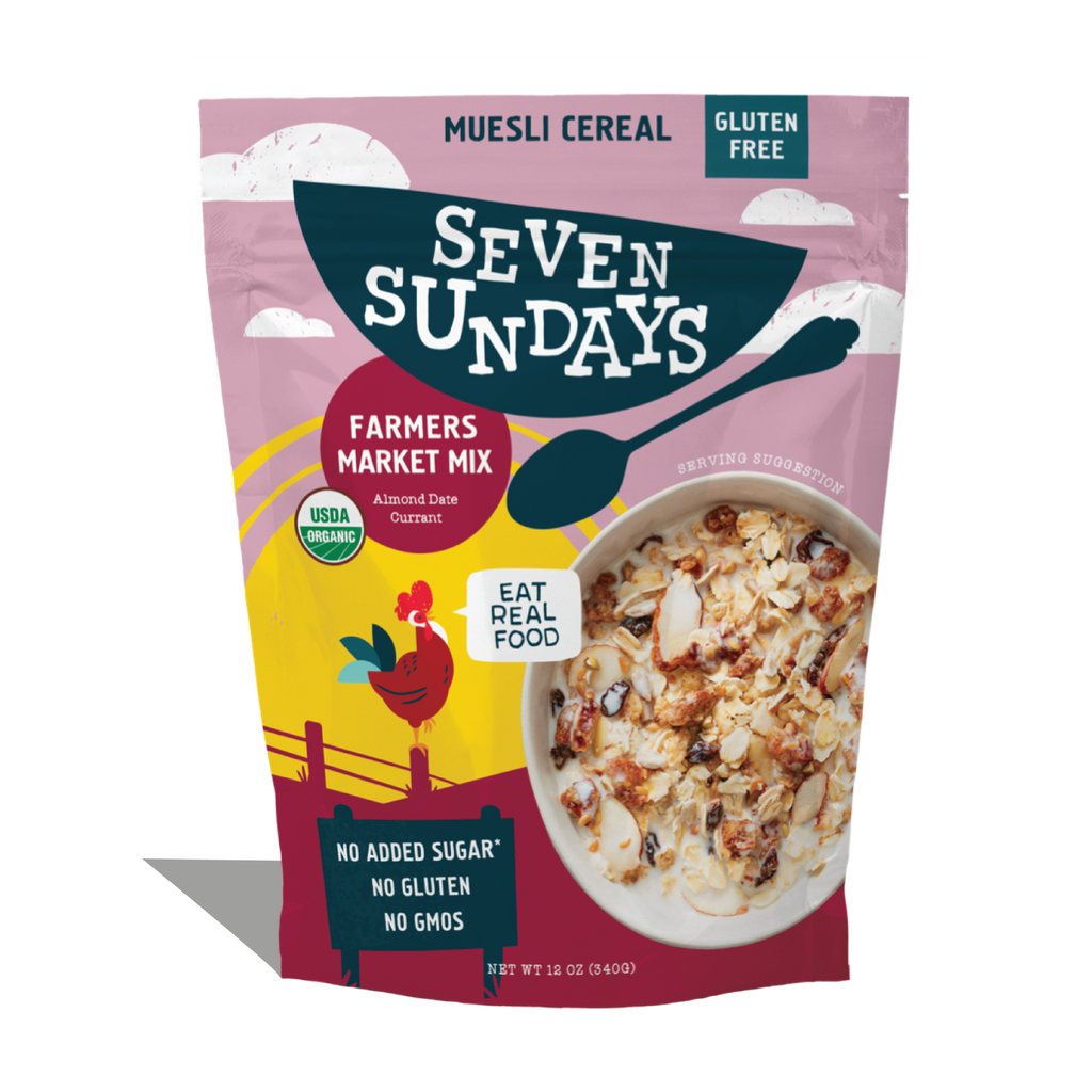 Organic Farmers Market Almond Date Muesli, 12oz