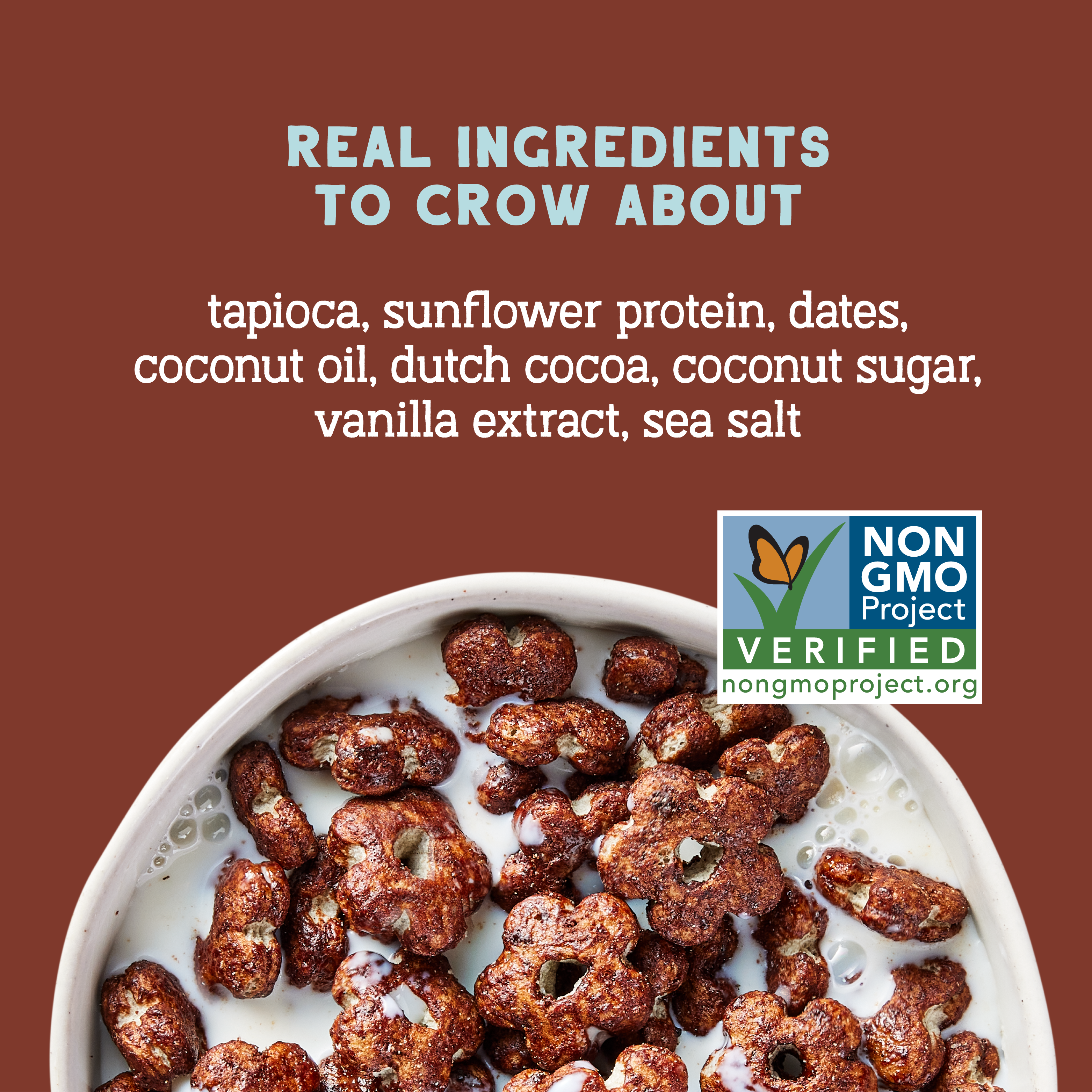 Real Cocoa Sunflower Cereal