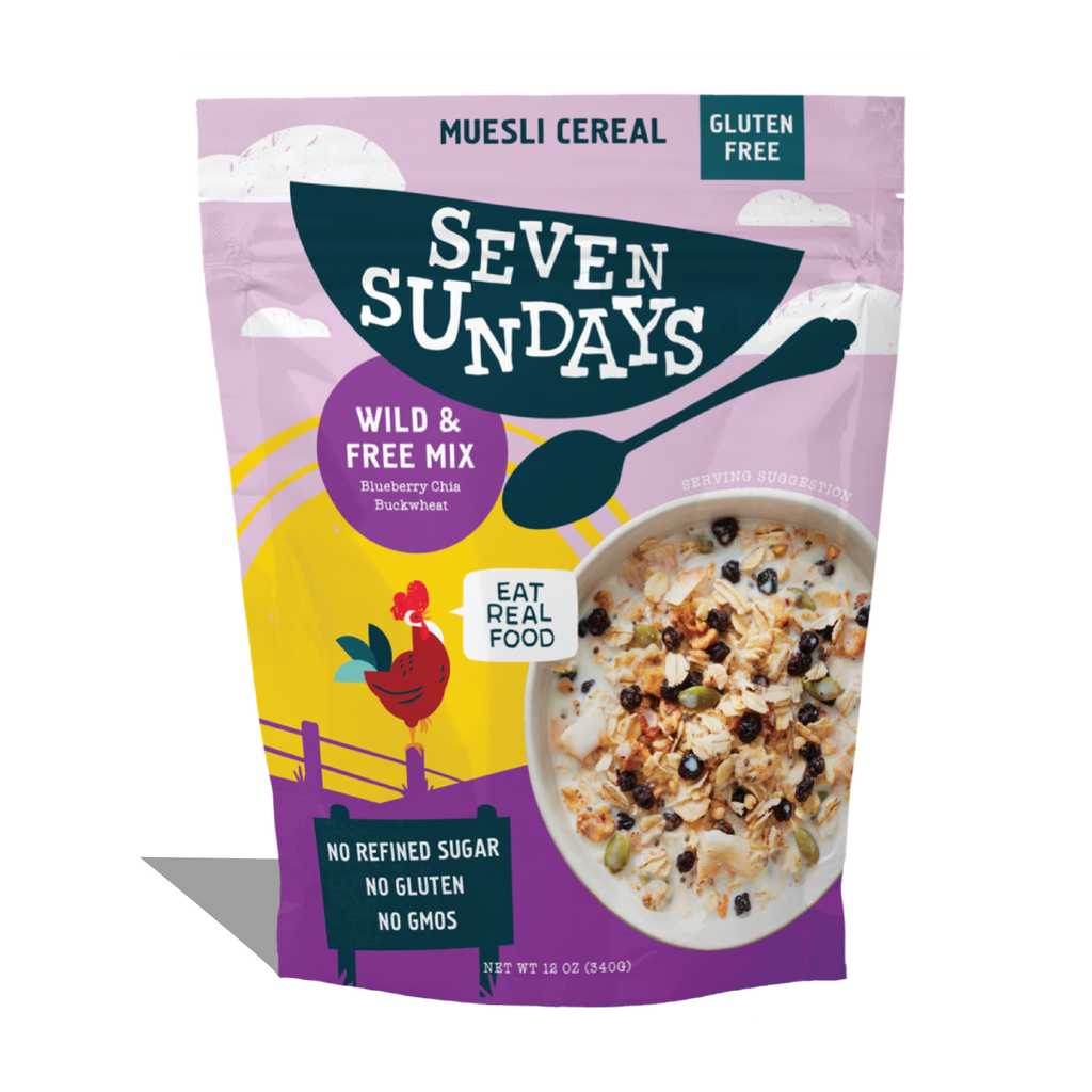 Wild & Free Blueberry Chia Muesli, 12oz